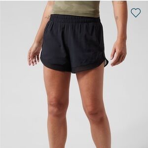 Athleta Mesh Racer Run Short